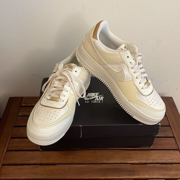 Nike Air Force 1 Shadow Sail Metallic Gold W - DZ1847-108 | eBay Nike Air Force 1 Shadow Sail/Metallic Gold US Women 11/UK 8.5/EU 43( DZ1847-108)